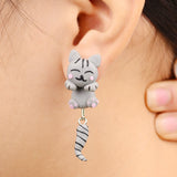 19" ANIMAL EARRINGS